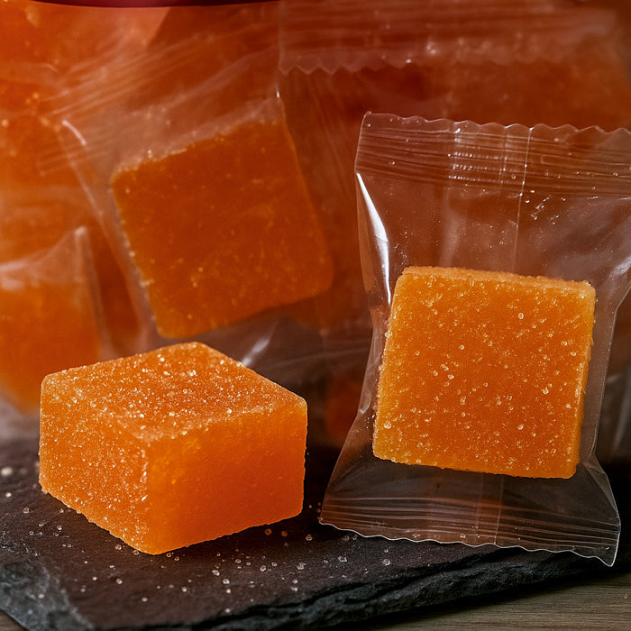 Apelsīnu košļājamās konfektes