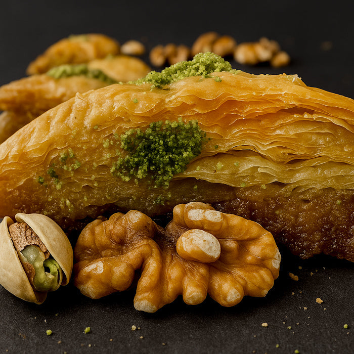 Baklava - pistāciju trīsstūrīši