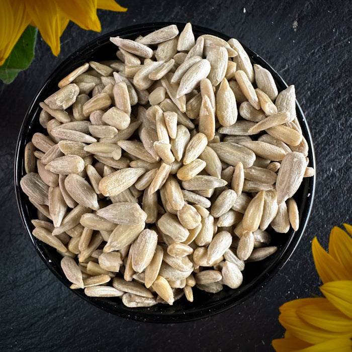 Saulespuķu sēklas (lobītas)