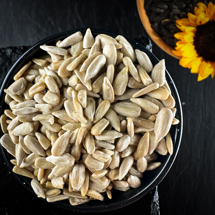 Saulespuķu sēklas (lobītas)