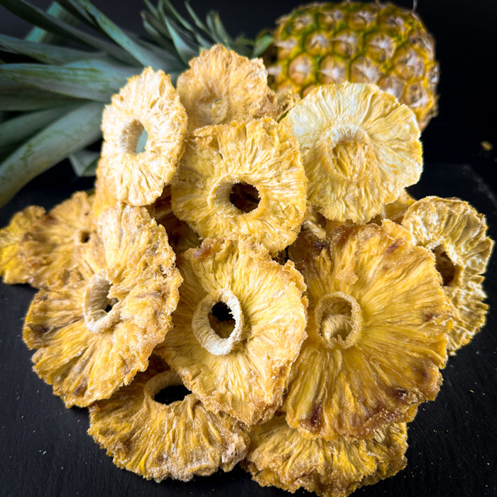 Kaltēti ananāsi bez cukura