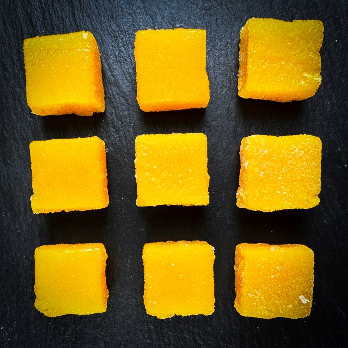 Mango košļājamās konfektes