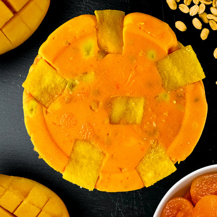 Mini-tortīte no Samarkandas halvas - burvīgs mango