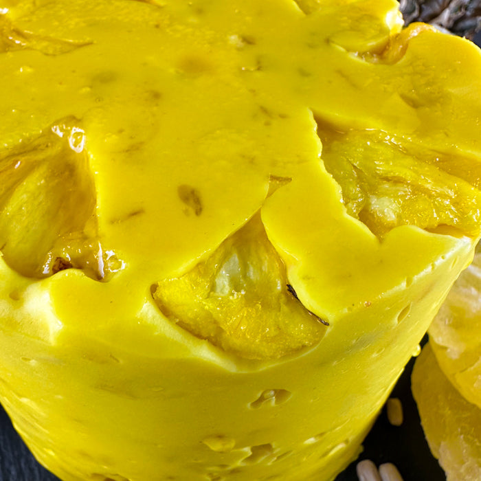 Mini-tortīte no Samarkandas halvas - saulainais ananāss