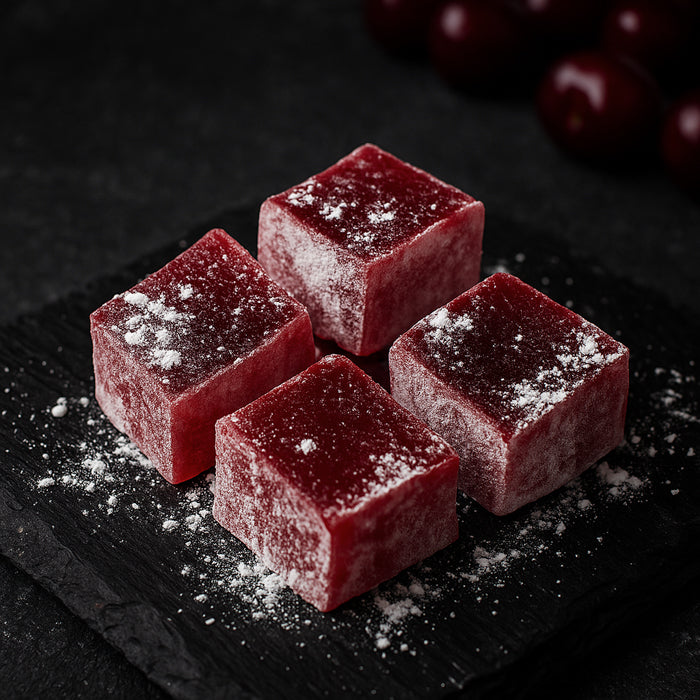 Saldo ķiršu lukums kubiņos