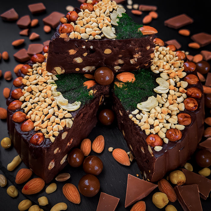 Samarkandas halva ar šokolādi un riekstiņiem