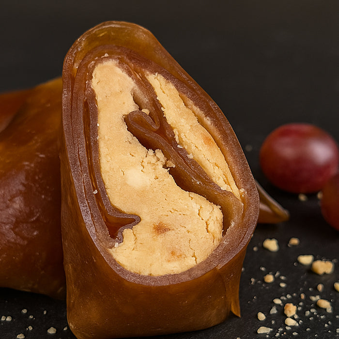 Samsas trīsstūrīši ar lazdu riekstu krēmu